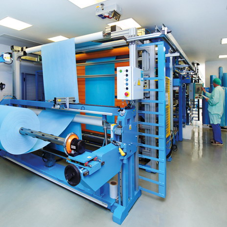 Automatic production of surgical drapes